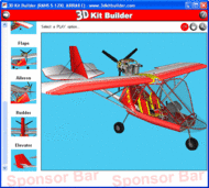 3D Kit Builder (RANS S-12XL AIRAILE) screenshot